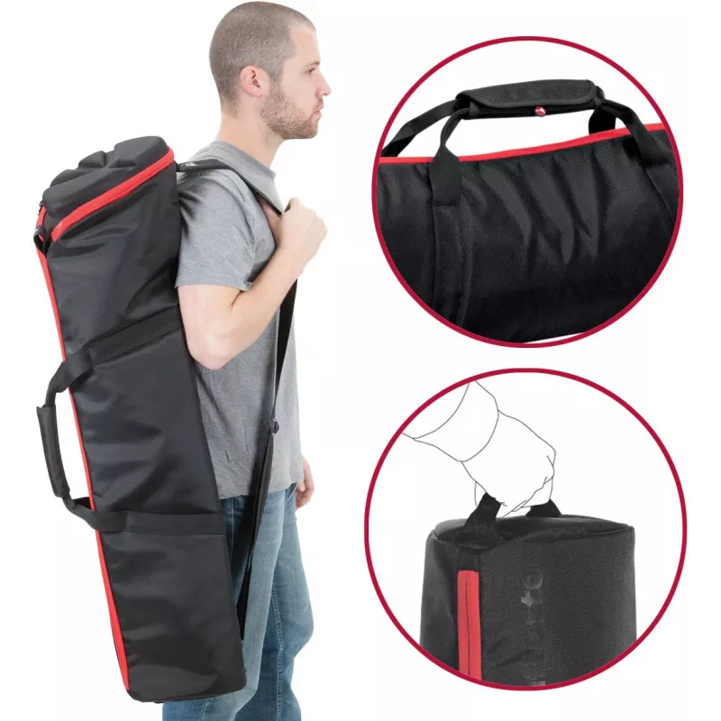 Manfrotto MB MBAG90PN vystlaná taška na statív 90 cm, čierna
