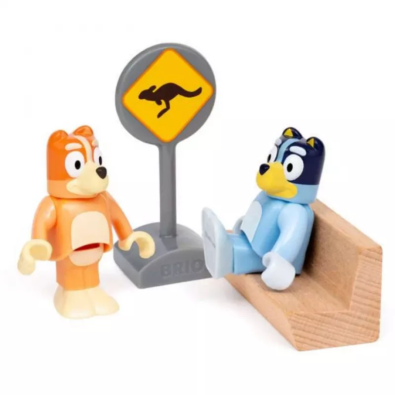 RAVENSBURGER World - Bluey cestovná vláčiková súprava hračiek