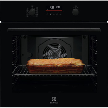 Electrolux LOF6P16Z vstavaná elektrická rúra, 71 l, pyrolytické samočistenie, SoftClosing, čierna