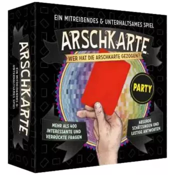 PEGASUS Arschkarte - Wer zieht den Kürzeren? Party-Edition kartová hra