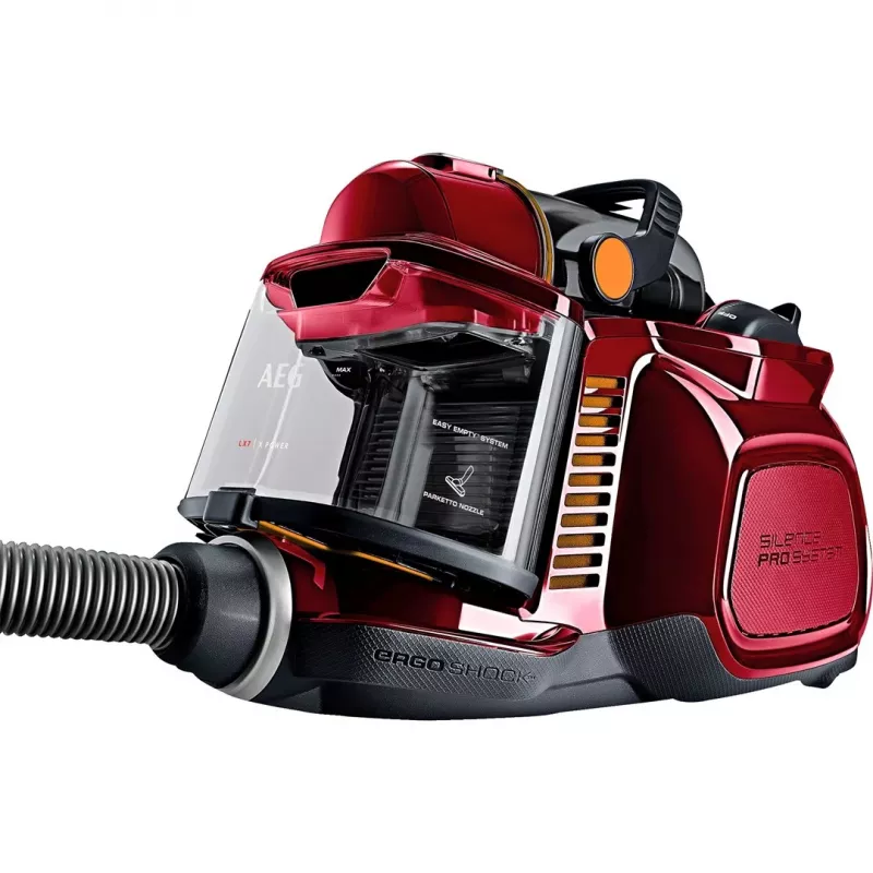 AEG LX7-2-CR-A bezvreckový cyklónový vysávač, 750 W, chili červená/čierna