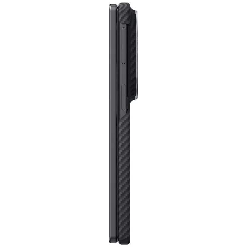 PITAKA Edge puzdro pre Samsung Galaxy Z Fold8 - čierna/sivá aramidové vlákno kompatibilné s MagSafe