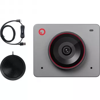 OBSBOT Meet 2 Combo Space Grey 4K AI webkamera s magnetickým stojanom, mini statívom a taškou