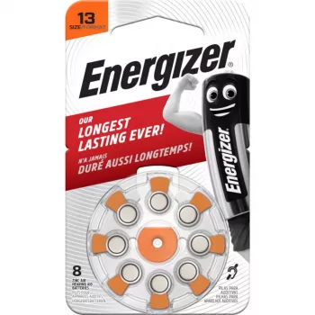 Batérie do načúvacích prístrojov Energizer zinok-vzduch, veľkosť 13 (AZ13DP8 TL8)