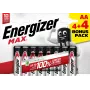 Energizer Max Alkalické batérie AA, 1,5 V, balenie 8 ks (4+4)