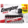 Energizer Max Micro AAA alkalické batérie 1,5 V balenie 20 ks (E303349400)