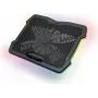 Antec HyperFlow RGB chladiaci podložka pod notebook pre notebooky do 17,3 palcov s dvoma 140-mm ventilátormi