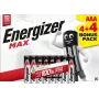 Energizer Max Alkalické batérie AAA, 1,5 V, balenie 8 ks (4+4)