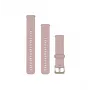Garmin Quick Release silikónový remienok na hodinky 18 mm, Powder Pink, 010-13256-03