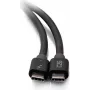 C2G 2,5 stôp Thunderbolt 4 USB-C kábel - 40Gbps, 100W PD, 8K, čierny