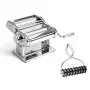 Marcato Atlas+ Chrome stroj na cestoviny s Pastabike Multi-Cutter