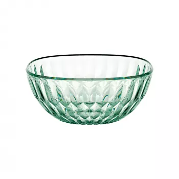 Guzzini Vanity 30 cm servírovacia misa, matcha zelená, recyklovaný plast