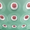 Guzzini Le Murrine sada 2 misiek 12 cm matcha zelená/biela/mauve