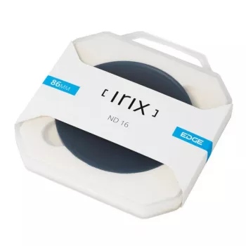 Irix Edge ND16 neutrálny hustotný filter 86mm - 4-stupňová redukcia svetla, viacvrstvové optické sklo, tenký hliníkový rám