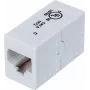 Intellinet 504751 Cat6 UTP RJ45 Inline spojka, konektor samica na konektor samica, biela