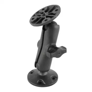 RAM Mounts B-Size dvojguľový ramenný držiak s dvoma okrúhlymi základňami montážna sada