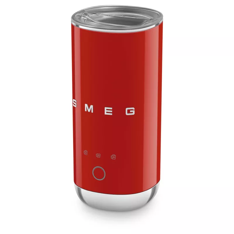 Smeg MFF02RDEU šľahač mlieka 50's Style červený