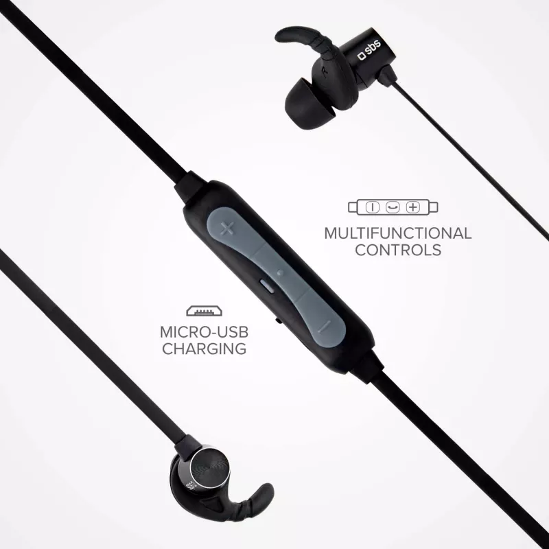 SBS TEEARBT501K bezdrôtové Bluetooth in-ear slúchadlá s mikrofónom, čierne