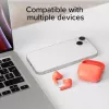 SBS TEEARTWSGOPODSR True Wireless Stereo slúchadlá s nabíjacím puzdrom, Bluetooth 5.0, Touch Control, červené