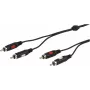 Vivanco audio kábel 2xRCA na 2xRCA 2,5 m (VVA2RCA25MMK)