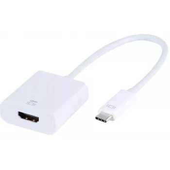 Vivanco adaptér USB-C na HDMI 0,15 m, biely (VVITADHDMITCW)