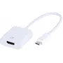 Vivanco adaptér USB-C na HDMI 0,15 m, biely (VVITADHDMITCW)