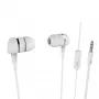 Vivanco Smartsound slúchadlá do uší s mikrofónom, biele (VVEARSMARTW)