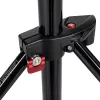 Manfrotto 1004BAC-3 vzduchom odpružená sada 4-sekciových osvetľovacích statívov (balenie 3 ks, čierna)