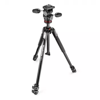 Manfrotto MK190X3-3W1 hliníkový statív s 3-cestnou hlavou