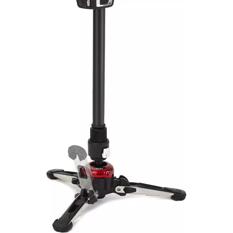 Manfrotto MVMXPROBASE fluidná pätka statívu s FLUIDTECH 3D pohybom pre statívy XPRO, čierna