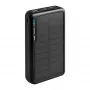 SBS solárna power banka 20000 mAh Fast Charge čierna