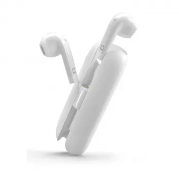 SBS Nu Blade slúchadlá True Wireless (TWS) do uší, biele (TEEARTWSBLADEBTW)