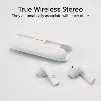 SBS Nu Blade slúchadlá True Wireless (TWS) do uší, biele (TEEARTWSBLADEBTW)