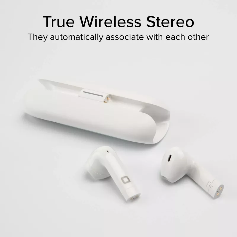 SBS Nu Blade slúchadlá True Wireless (TWS) do uší, biele (TEEARTWSBLADEBTW)