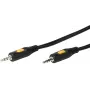 Vivanco audio kábel 3,5 mm na 3,5 mm 0,75 m (VVAJACK07MMK)