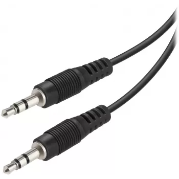 Audio kábel Vivanco 3.5 mm – 3.5 mm 1.5 m (VVAJACK15MMK)