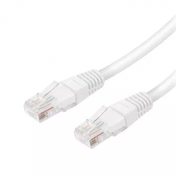 Vivanco VVITLAN5E2000W Cat5e UTP sieťový patch kábel 20m biely