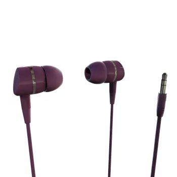 Vivanco VVEARSOLIDSOUNDR káblové in-ear slúchadlá s 3,5-mm jack konektorom, červené