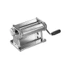 Marcato Atlas 150 Roller Premium ručný stroj na cestoviny, chrómovaná oceľ, 150 mm valce, 10 stupňov hrúbky, strieborná