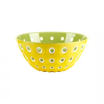 Guzzini Le Murrine servírovacia misa 25 cm šafranovo žltá/biela/vodná zelená