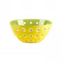 Guzzini Le Murrine servírovacia misa 25 cm šafranovo žltá/biela/vodná zelená