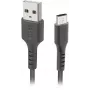 SBS kábel USB na microUSB 1 m, čierny (LTHL200)