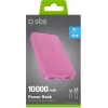 SBS TTBB10000FASTP Powerbanka 10000mAh, ružová