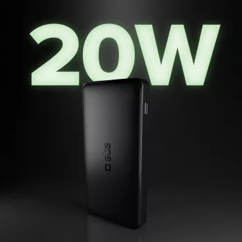 SBS TTBB10000FASTPD20K 10000mAh Power Delivery 20W powerbank čierny