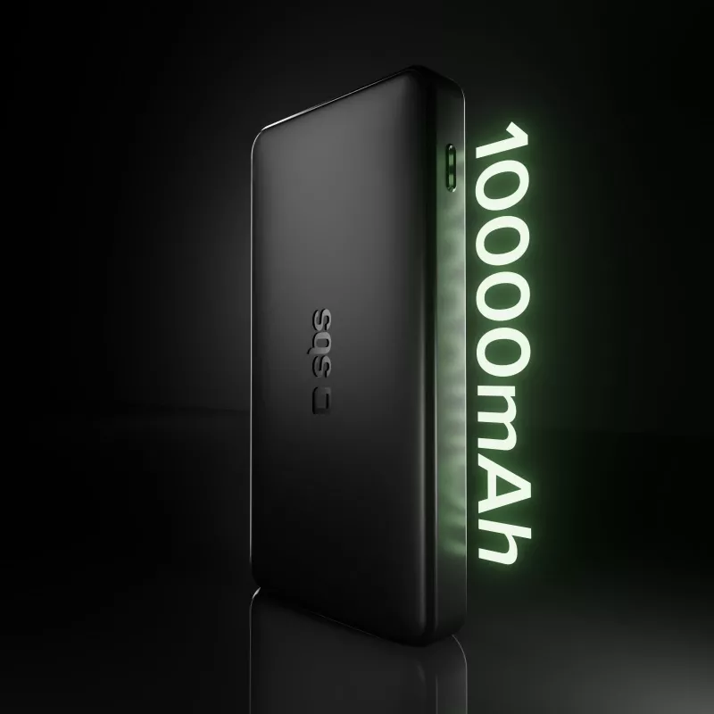 SBS TTBB10000FASTPD20K 10000mAh Power Delivery 20W powerbank čierny