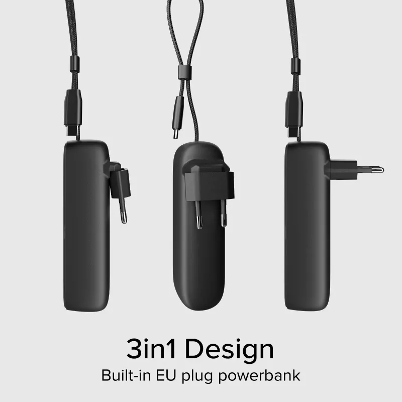 SBS TETRBB5000PD20 5000 mAh 20W Power Delivery powerbank čierny
