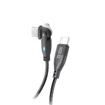 Kábel USB-C na USB-C SBS Flexy 60W 1 m (TECABLE180TCC)