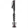 Manfrotto XPRO Monopod+ MVMXPROC5 karbónový 5-sekciový video monopod s FLUIDTECH základňou