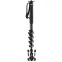 Manfrotto XPRO Monopod+ MVMXPROC5 karbónový 5-sekciový video monopod s FLUIDTECH základňou