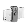 Manfrotto MTWISTGRIP univerzálna svorka na smartfón s Twist-Lock, hliník, čierna/sivá